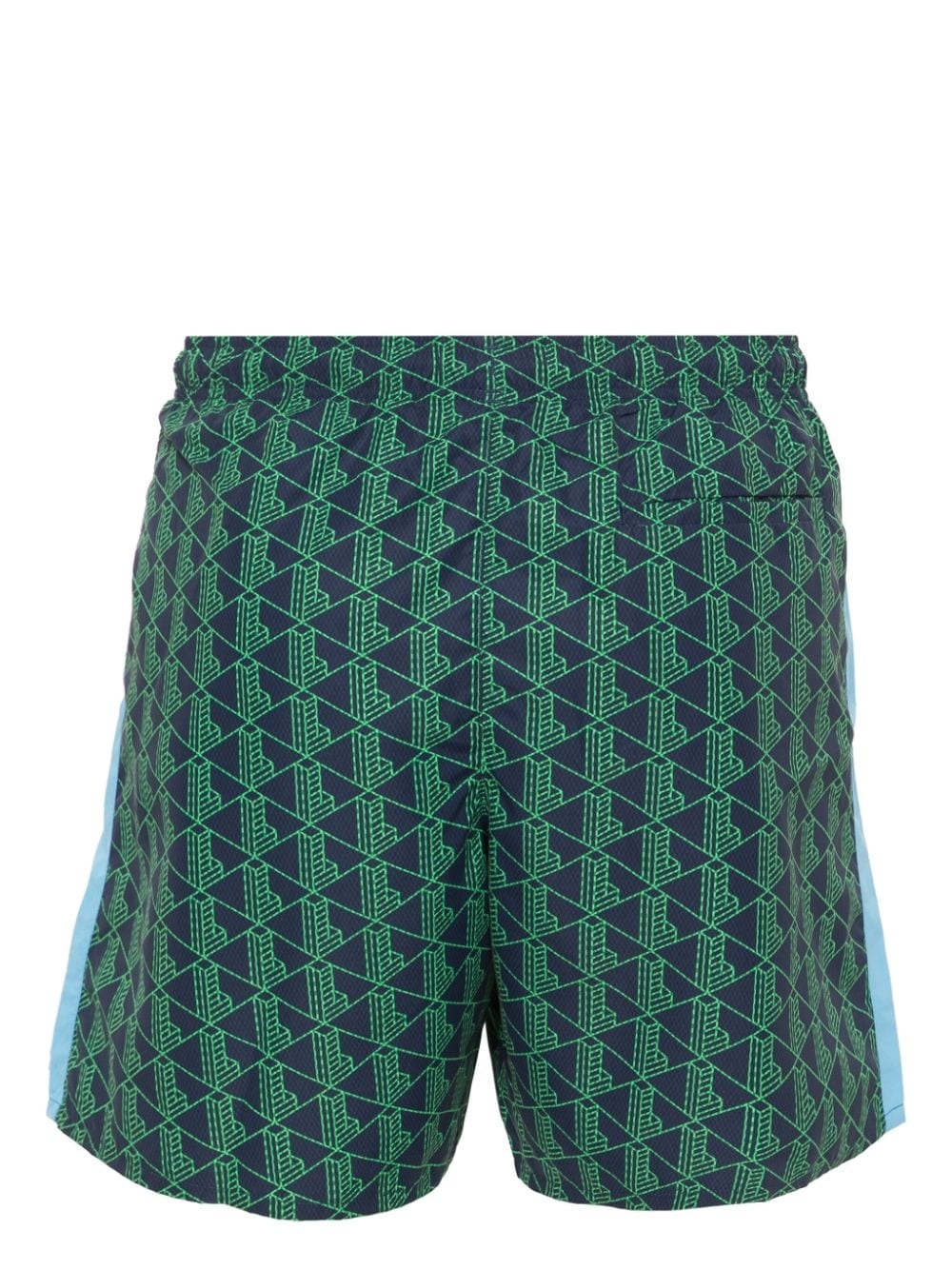 monogram-print swim shorts - 2