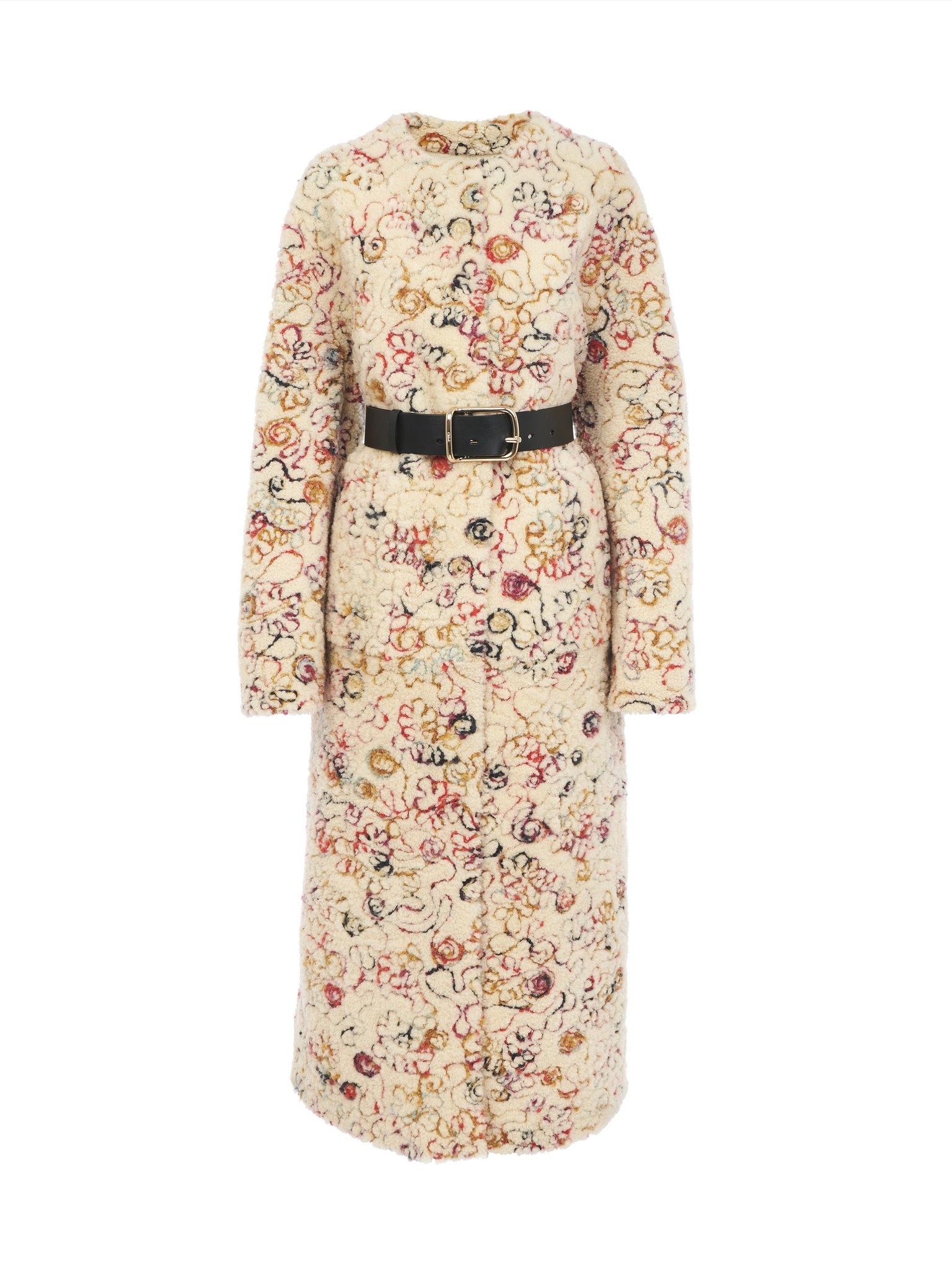 LONG COCOON COAT - 1