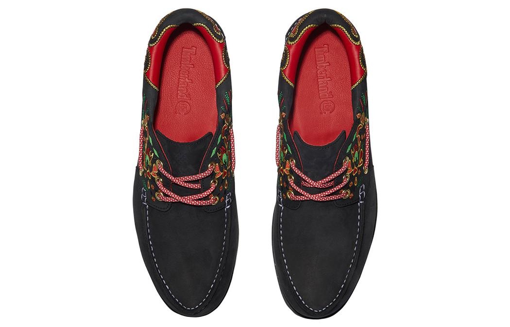 Timberland 3-Holes Boot Shoes x CLOT 'Black' A5Z1HW - 3
