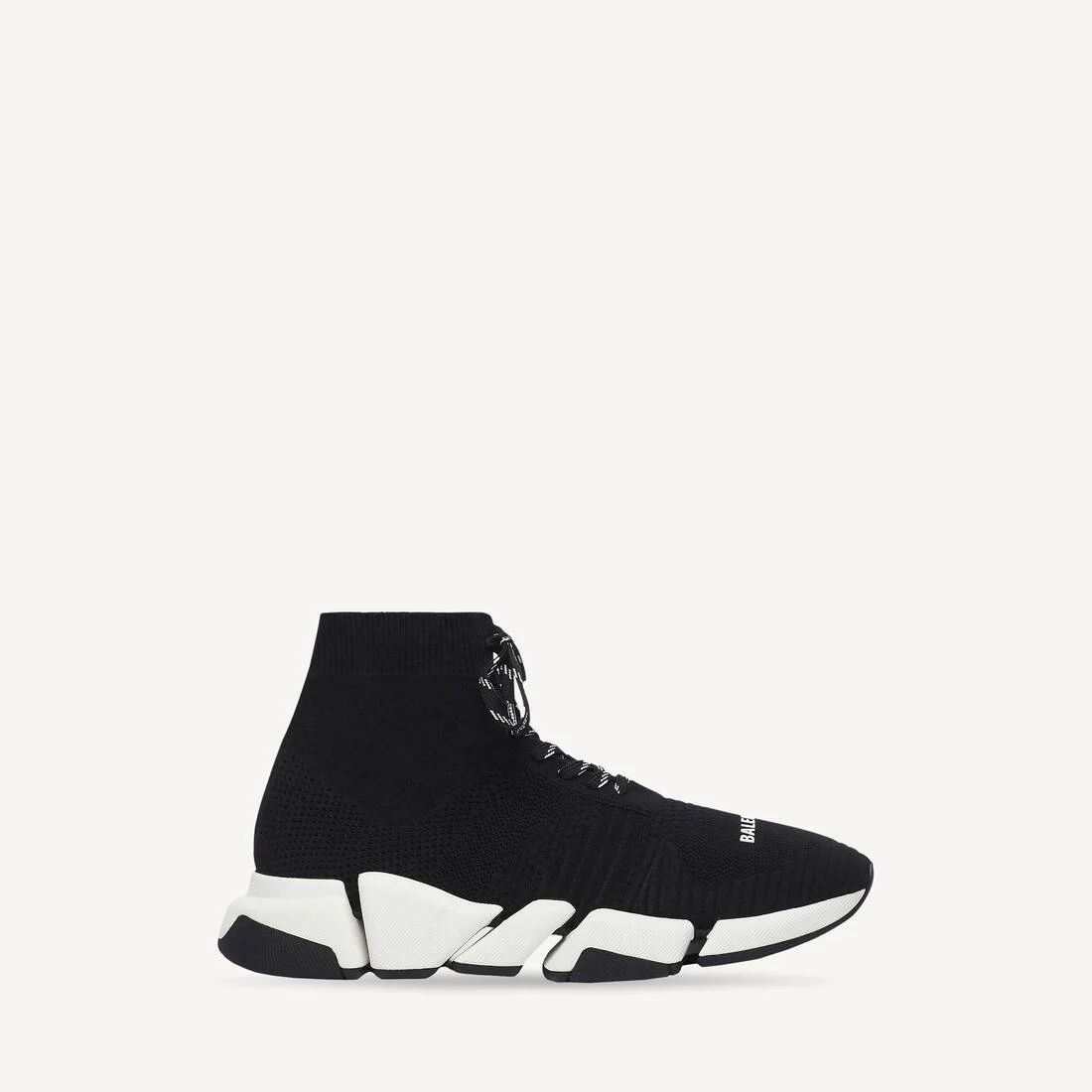 Men's Speed 2.0 Lace-up Sneaker in Black/white - 1