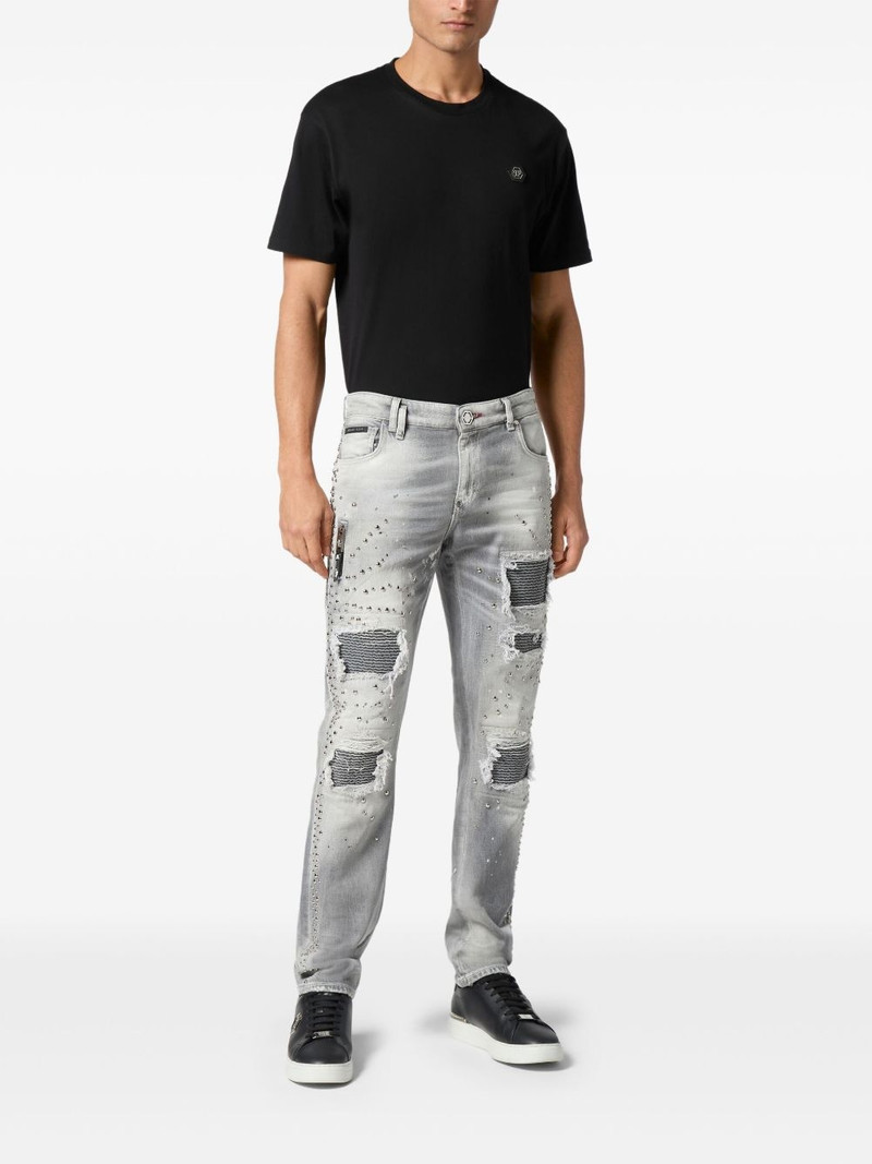 PHILIPP PLEIN studded jeans outlook