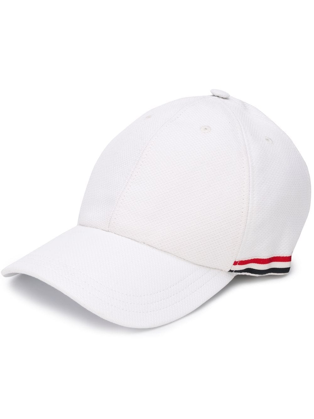 RWB-stripe six-panel baseball cap - 1