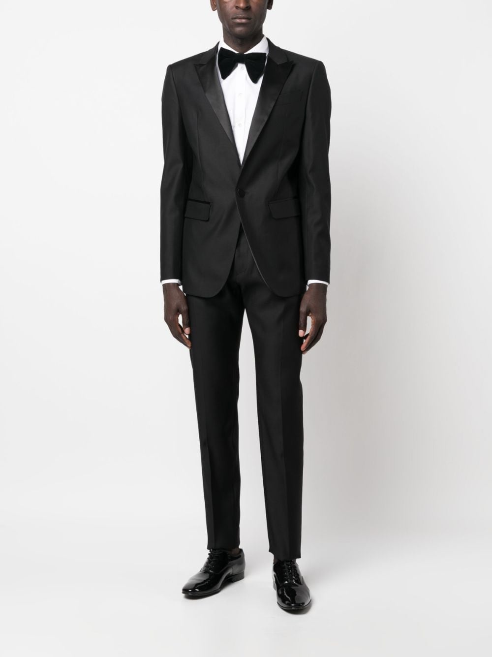 single-breasted two-piece suit - 2