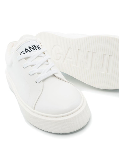 GANNI Sporty low-top sneakers outlook