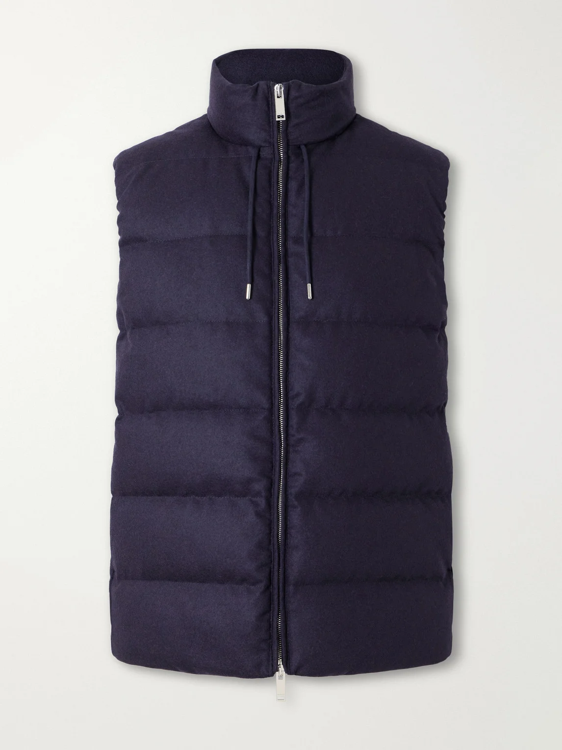 Padded Wool and Cashmere-Blend Gilet - 1