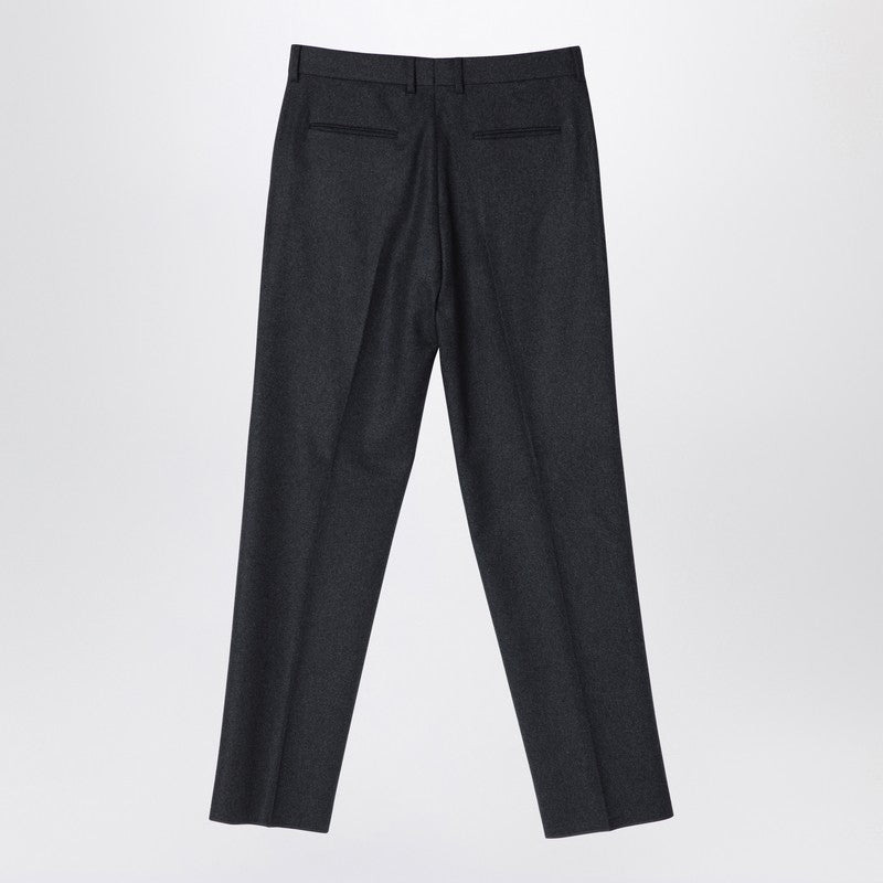 Fendi Grey Cashmere Trousers Men - 2