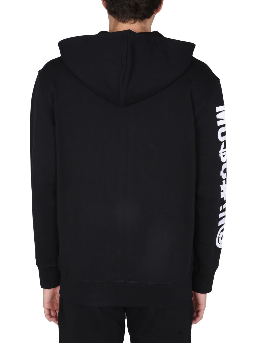 Moschino Men Sweatshirt With Logo Embroidery - 4
