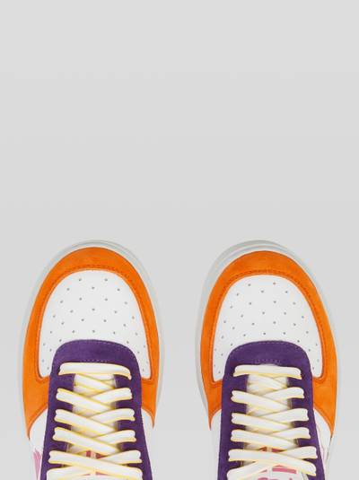Etro LEATHER SNEAKERS WITH PEGASO outlook