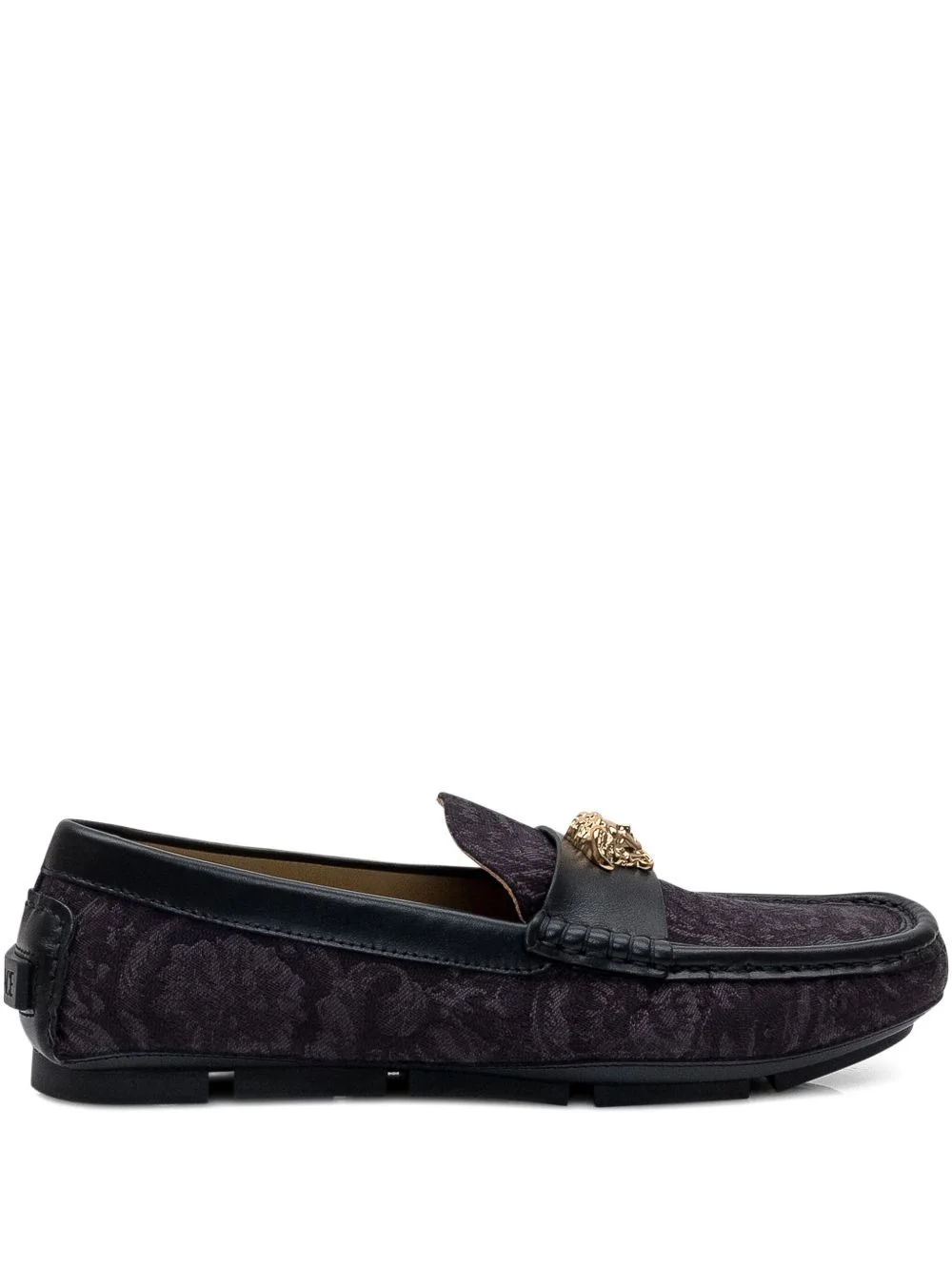 patterned loafers - 1
