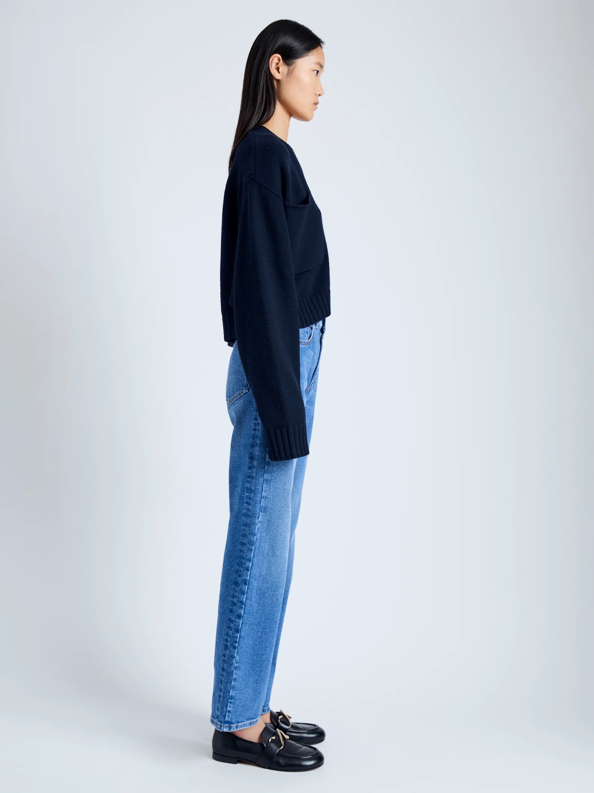 Sofia Cardigan in Eco Cashmere - 4
