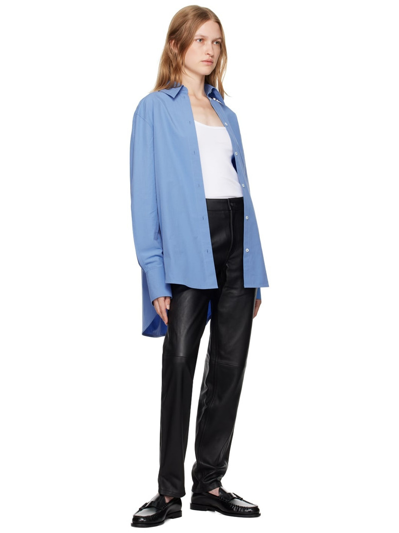 DEAR FRANCES Black Luca Loafers outlook