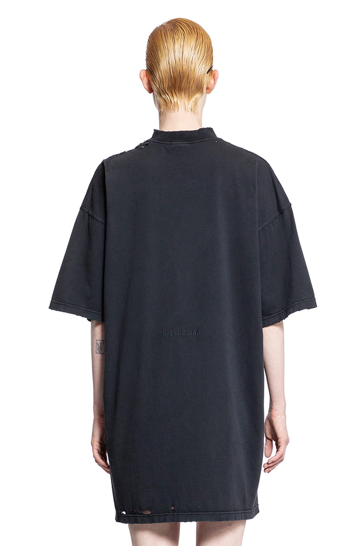 BALENCIAGA Paris-Liberty-T-Shirt-Dress-In-Vintage-Jersey