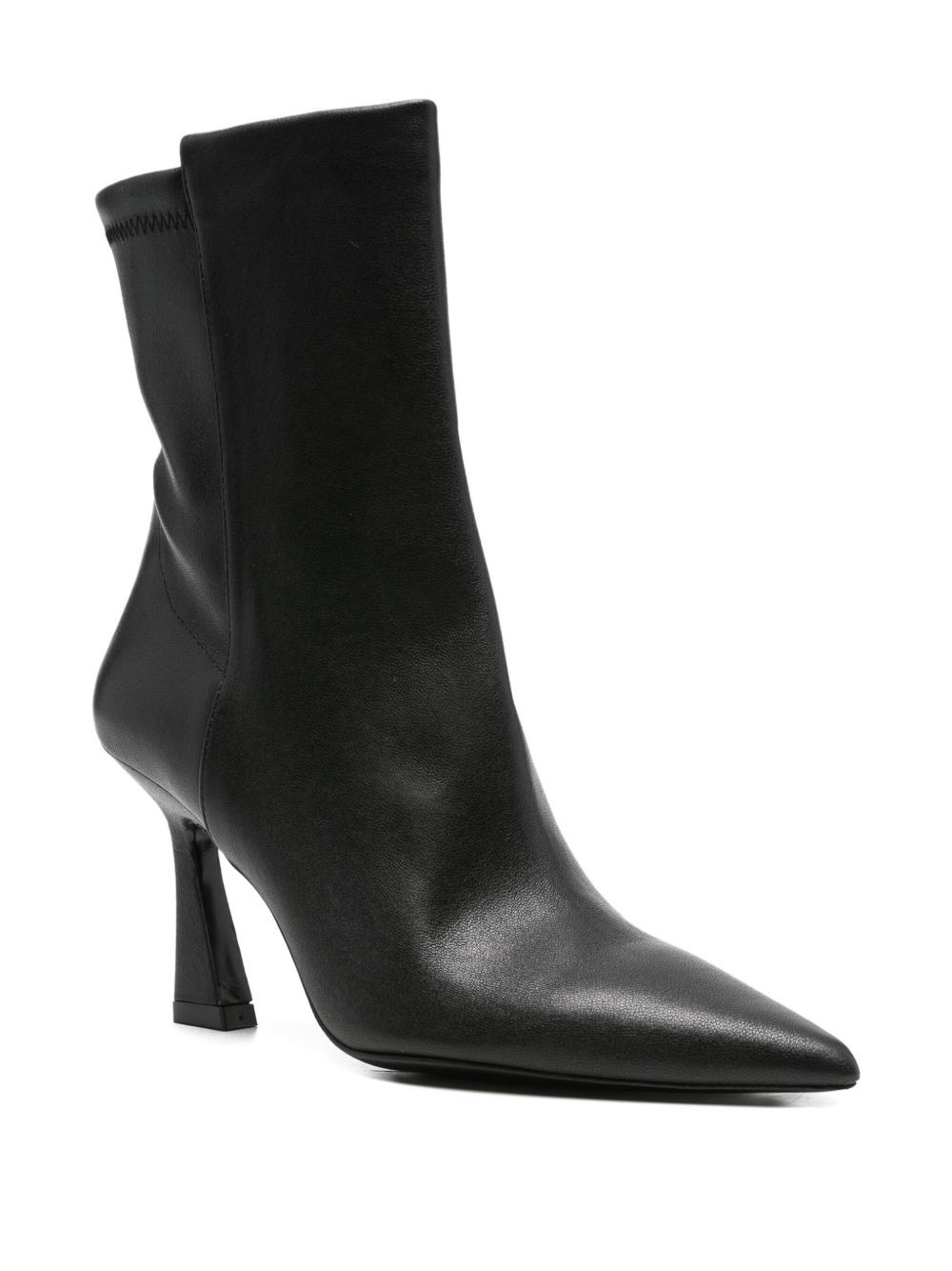 50mm Vinnie leather ankle boots - 2