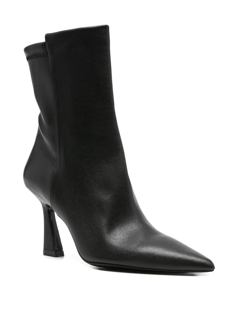 Stuart Weitzman 50mm Vinnie leather ankle boots outlook