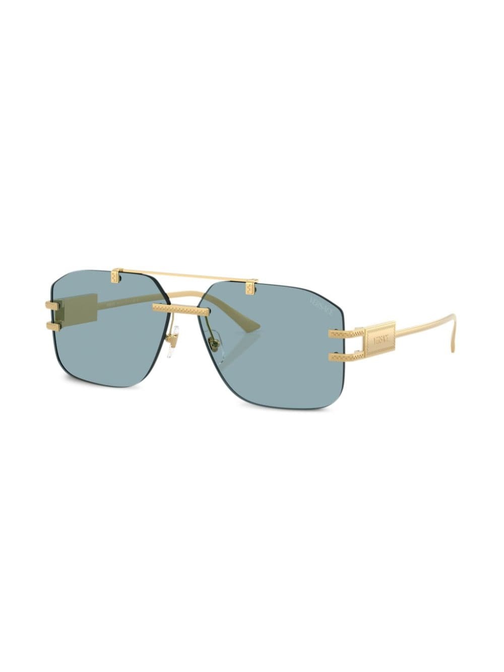 pilot-frame sunglasses - 2