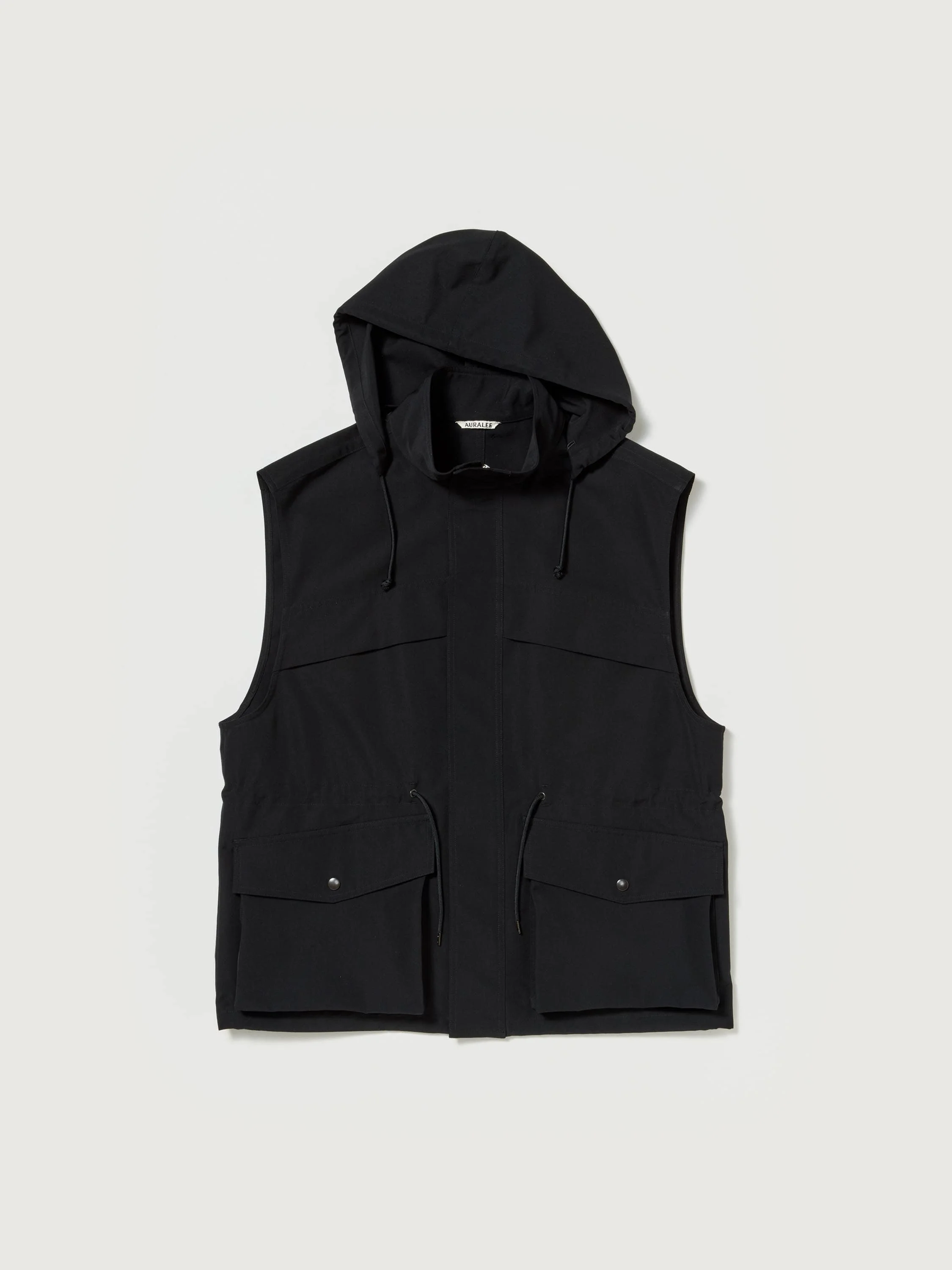 WOOL MAX CANVAS OVER VEST - 1