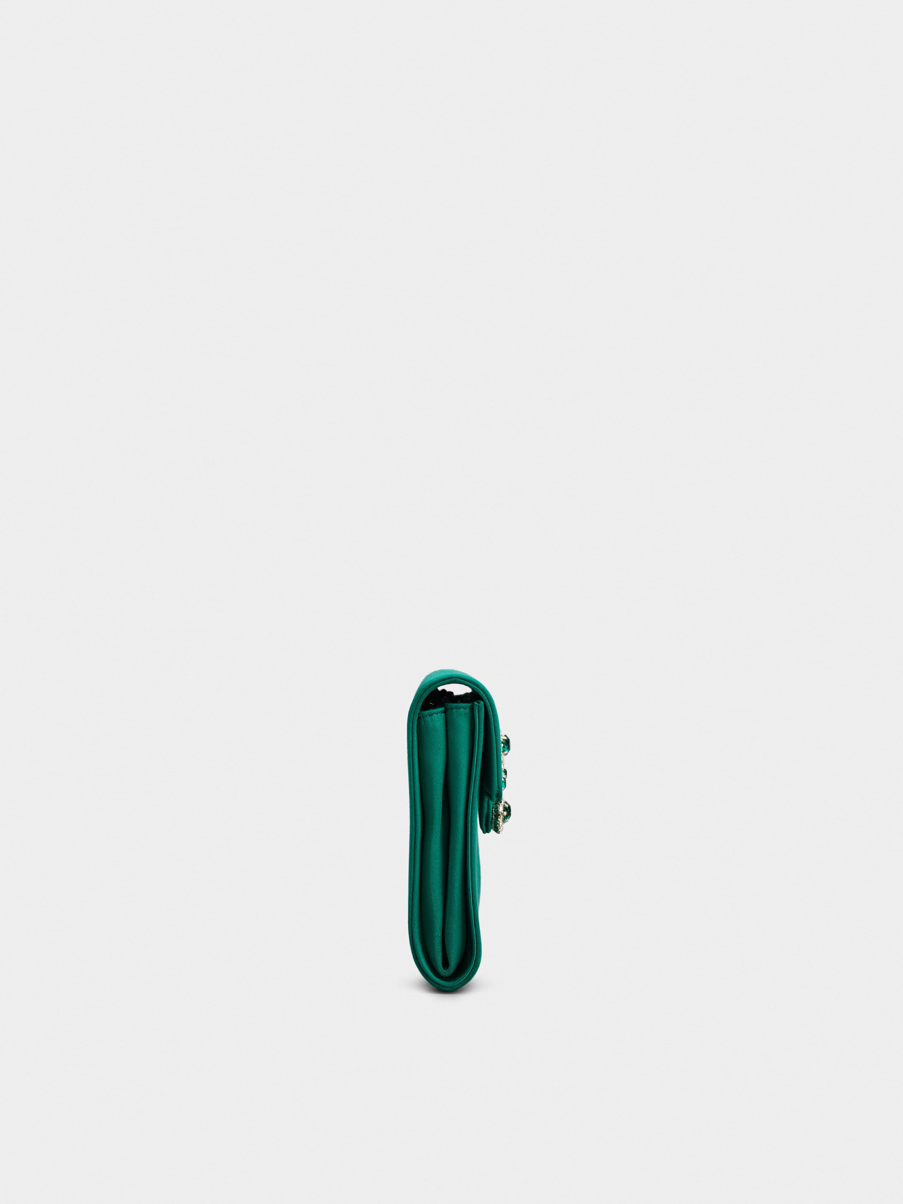 Efflorescence Clutch in satin - 3