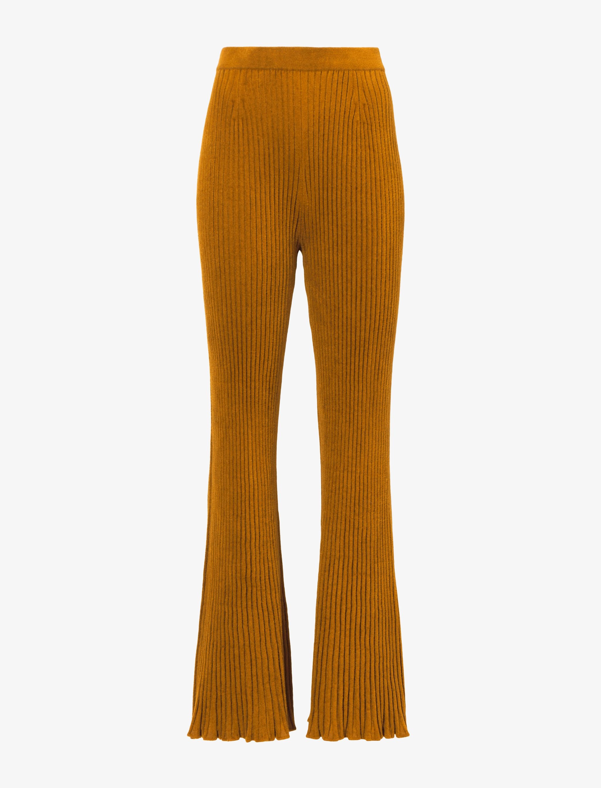 Velvet Rib Knit Pant - 1
