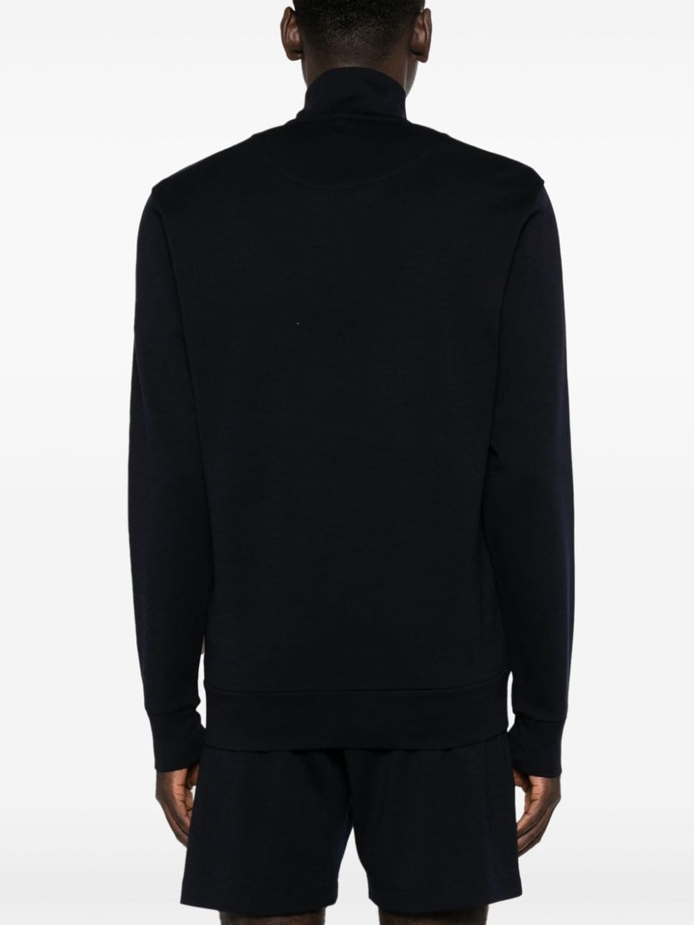 half-zip wool jumper - 4