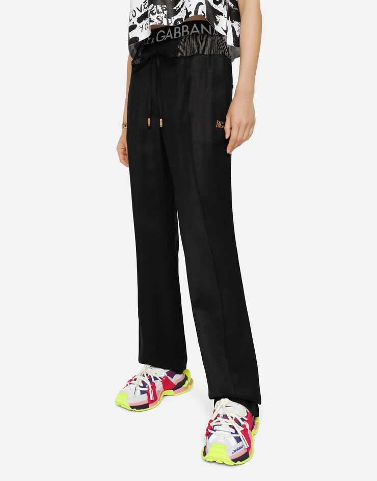 Twill palazzo pants - 4