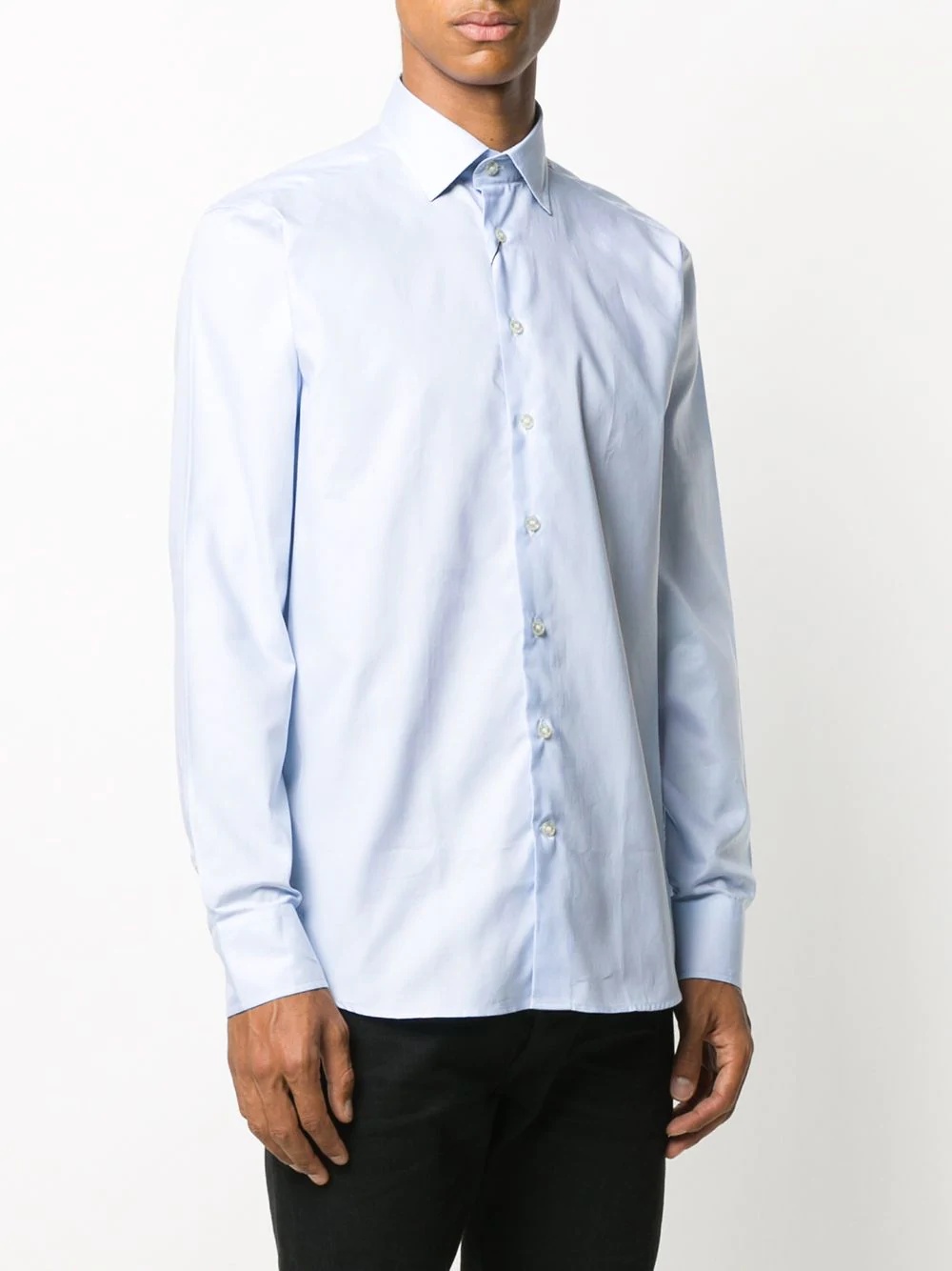 long-sleeved cotton shirt - 3