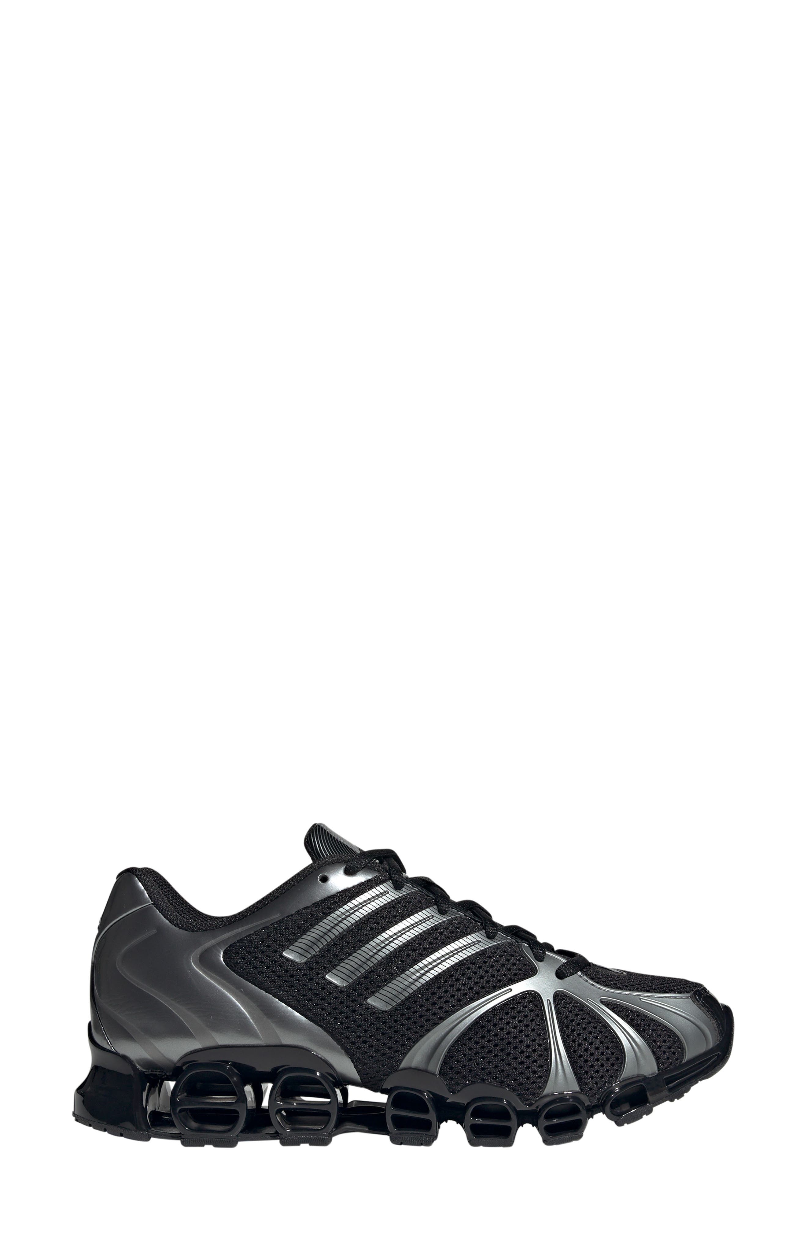 adidas Mega Ghostride Sneaker in Black/Iron Metallic/Black at Nordstrom - 3