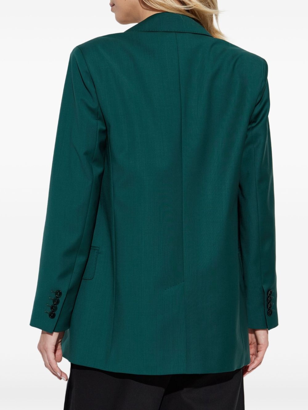 belted blazer - 4