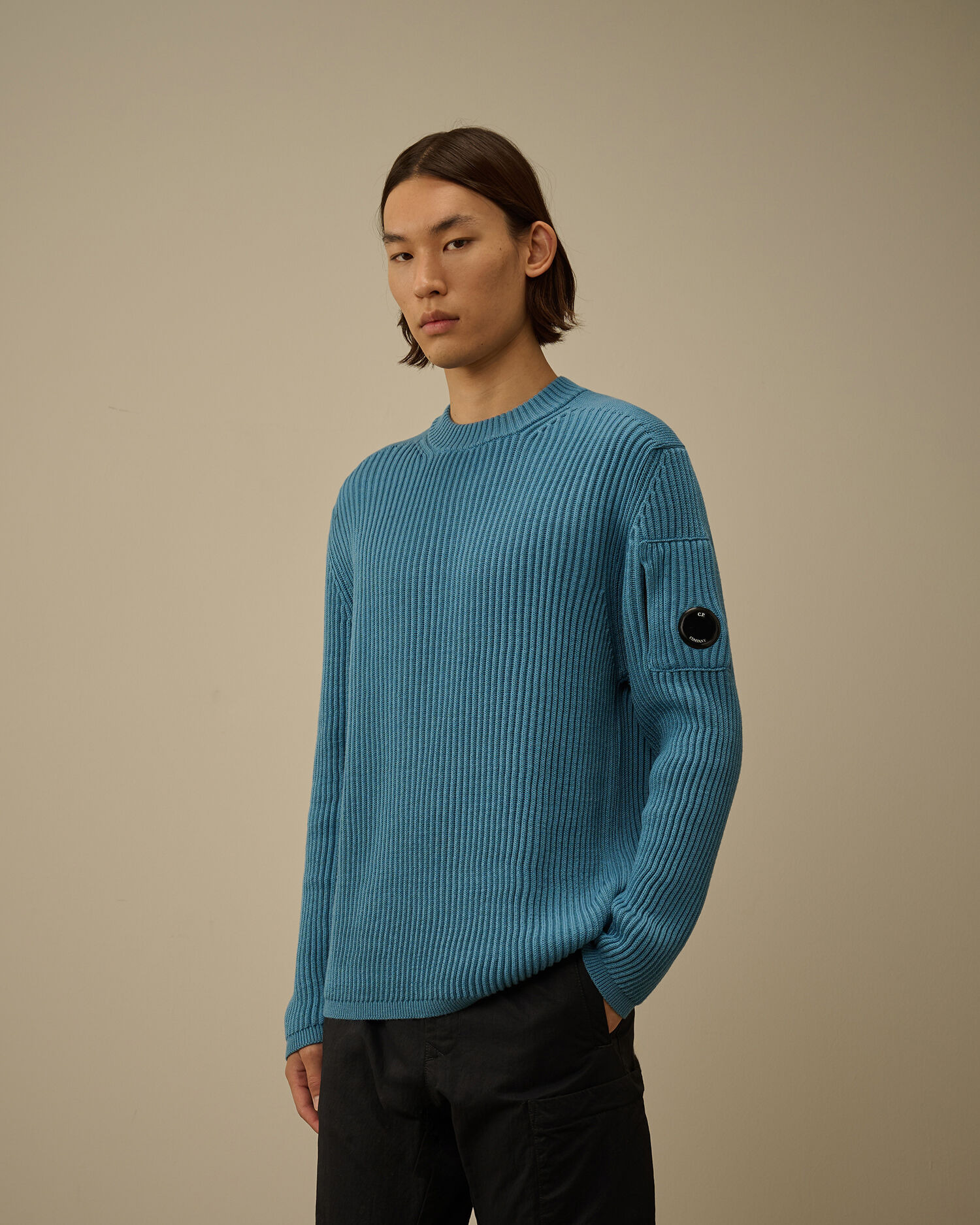 Re-Wool Crewneck Lens Sweater - 3