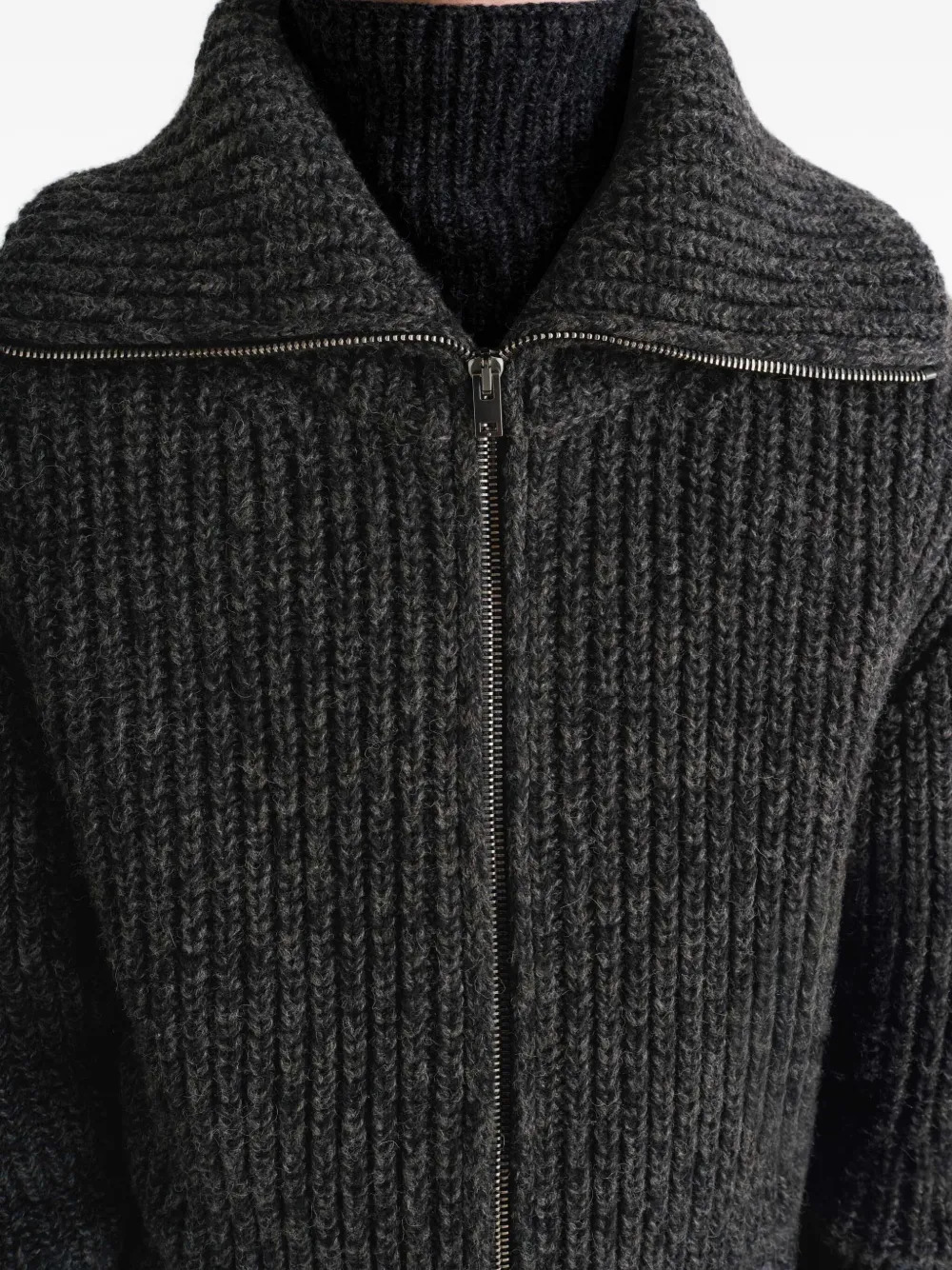 LEMAIRE - Men Zipped Cardigan - 4