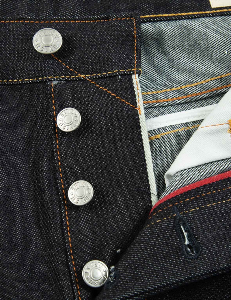 RAZER X EVISU DAICOCK PRINT WITH EMBROIDERY CARROT-FIT JEANS #2017 11