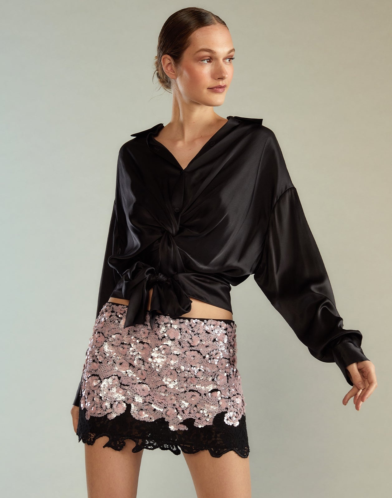 The Cosmo Sequin Skirt - 6