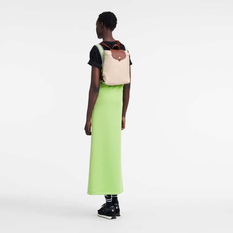 Longchamp Le Pliage Original M Backpack Paper - Recycled canvas outlook