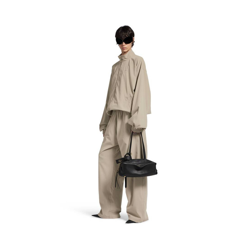 BALENCIAGA Women's Folded Tracksuit Jacket in Dune outlook