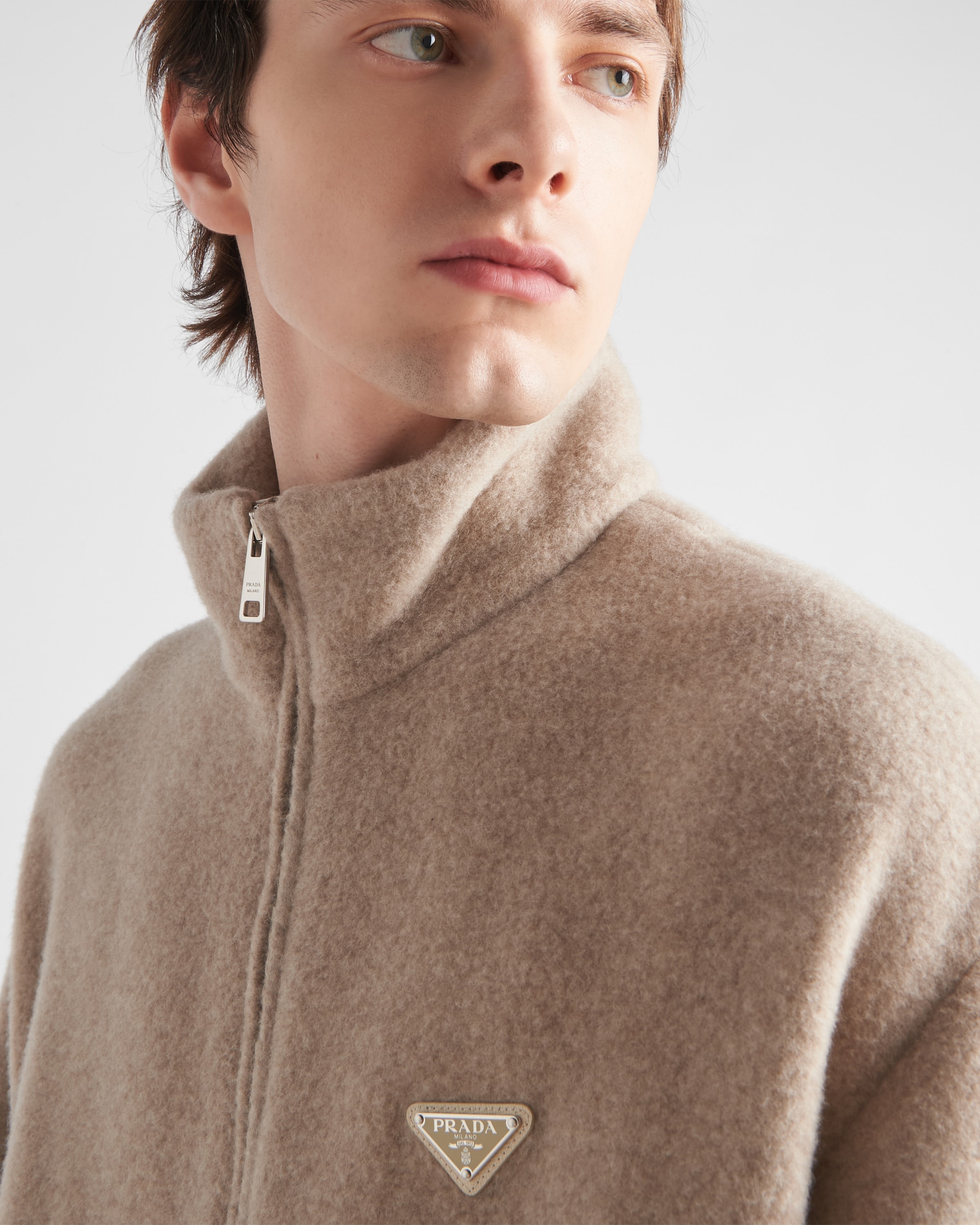 Cashmere zipper jacket - 3