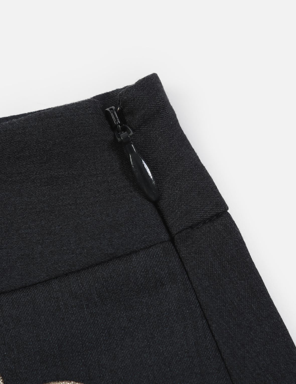 Sheer Panelled Midi Skirt - 9