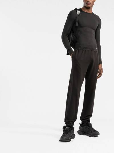 BALENCIAGA crew-neck athletic top outlook