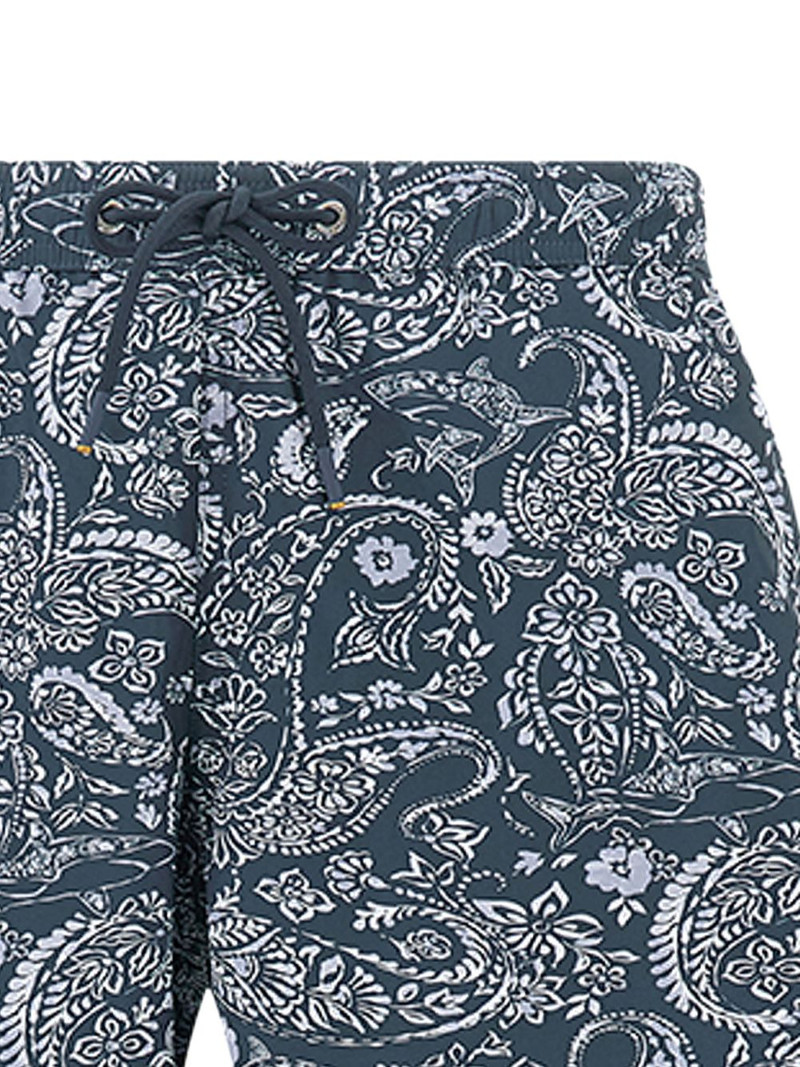 Paul & Shark Shark Paisley print swimwear outlook