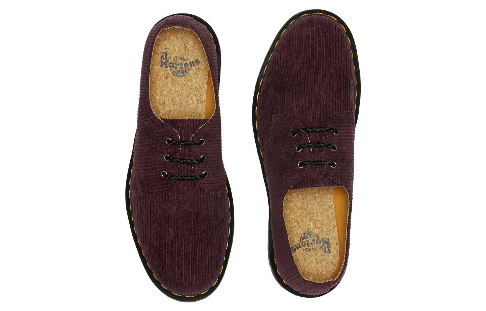 Dr. Martens 1461 Corduroy Shoes 'Wine Red' 27770601 - 4