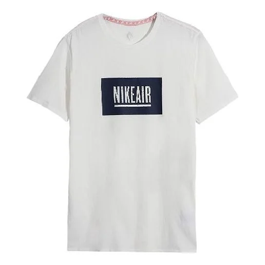 Nike x Pigalle Crossover Air Tee Casual Sports Round Neck Short Sleeve Breathable White 886681-133 - 1