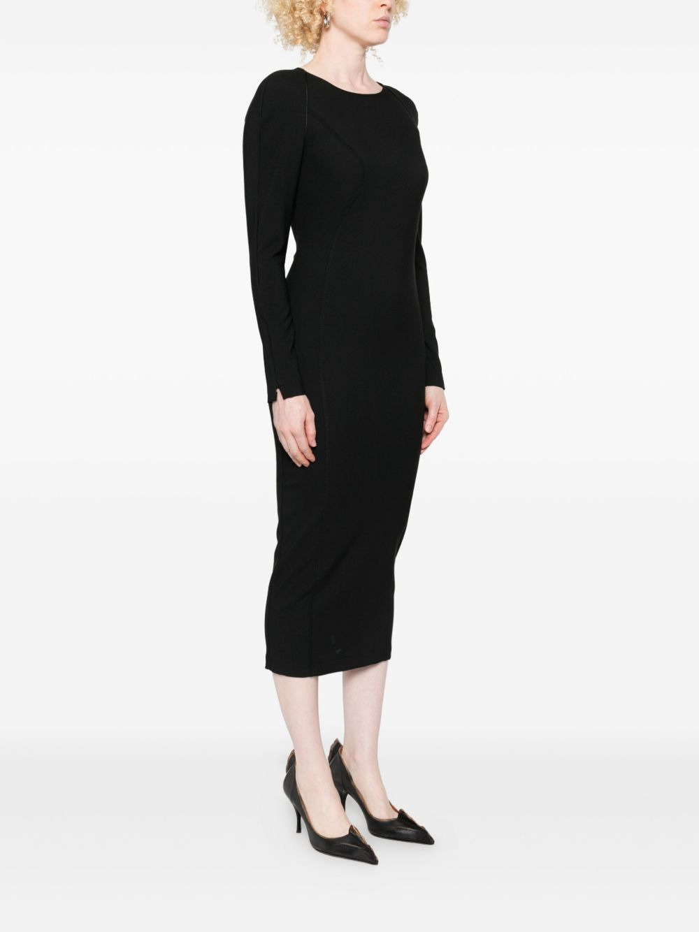 long sleeve dress - 3