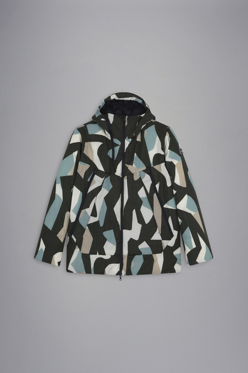 SHARKDAZZLE SAVE THE SEA DOWN JACKET WITH DETACHABLE SLEEVES 1