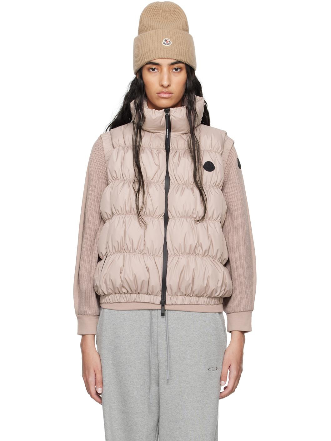 Pink Apriate Down Vest - 1