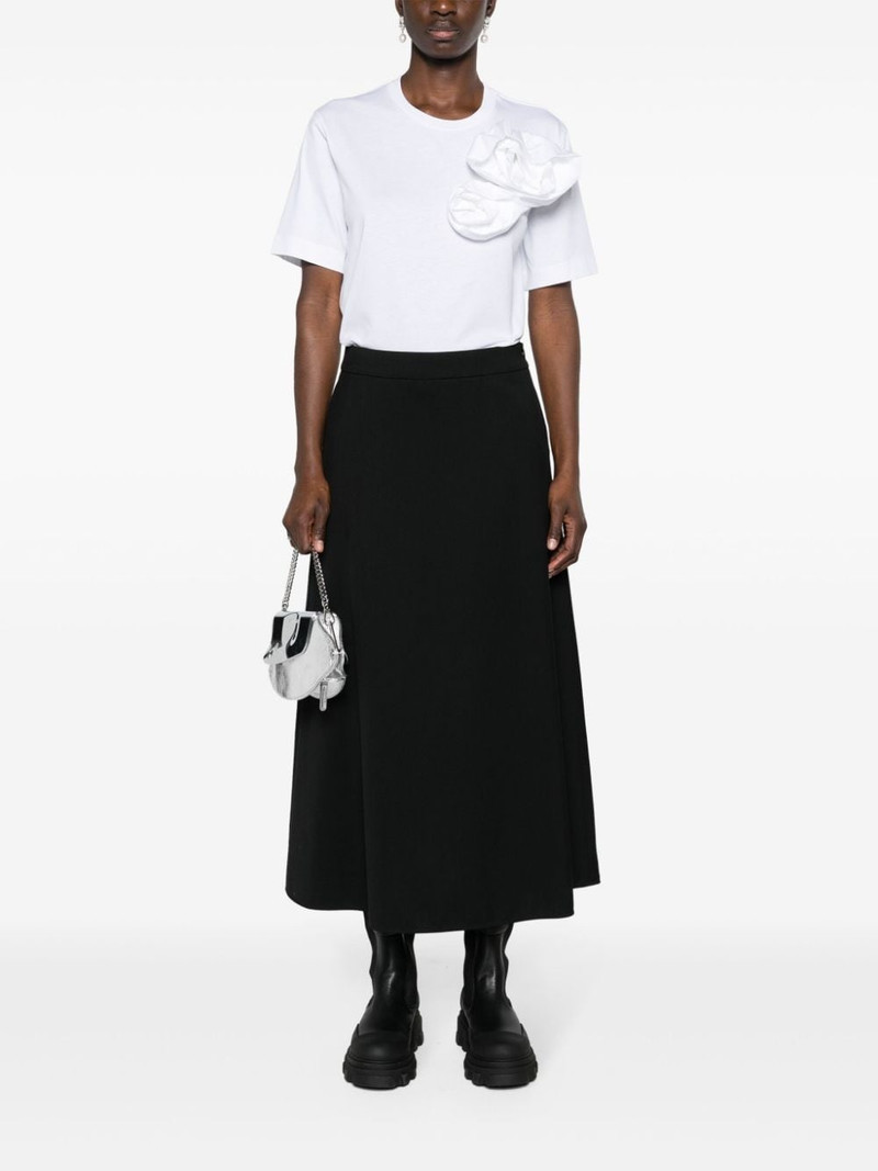Simone Rocha Pressed Rose cotton T-shirt outlook
