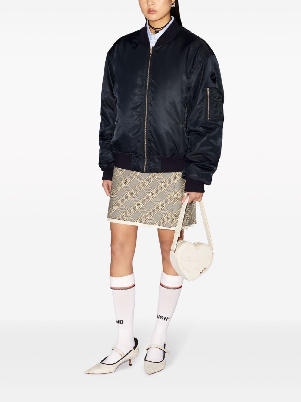 Heart leather shoulder bag - 2