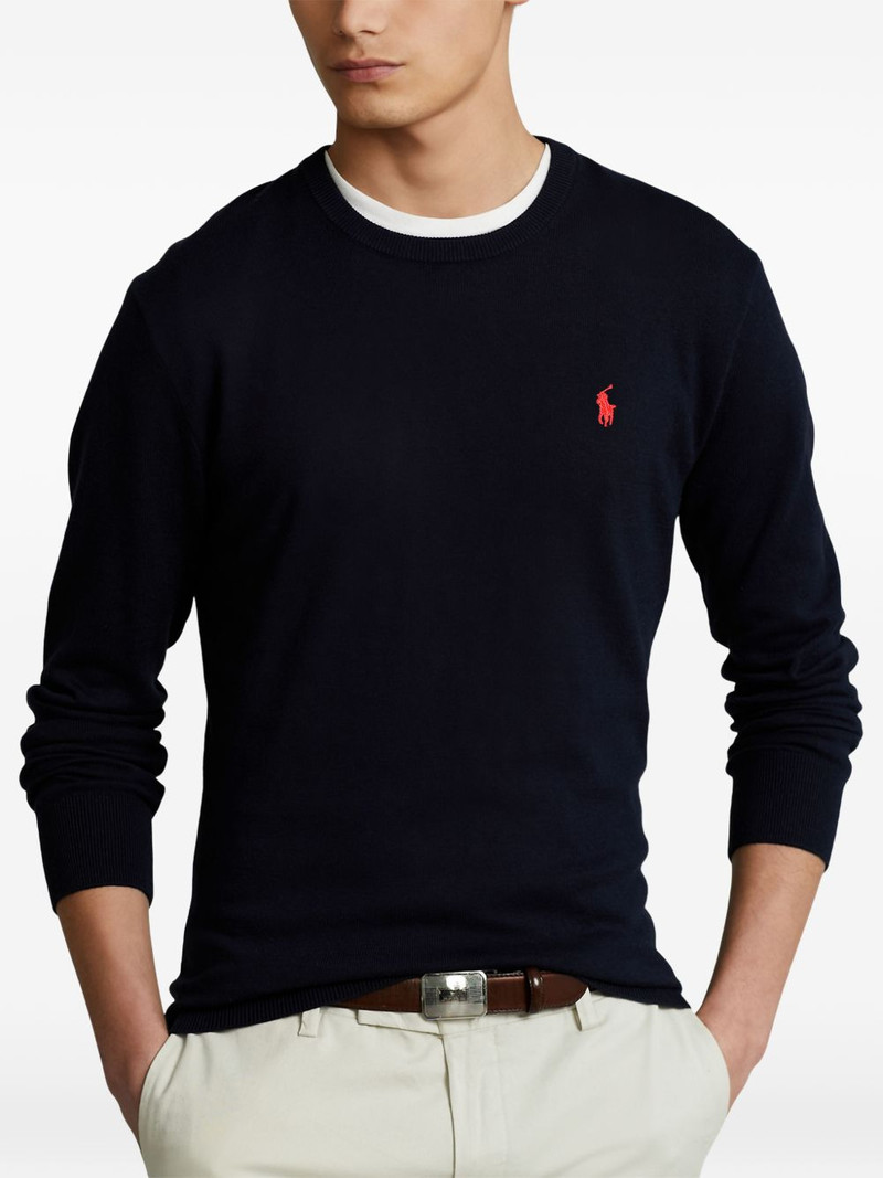 long-sleeve logo-detail sweater 3