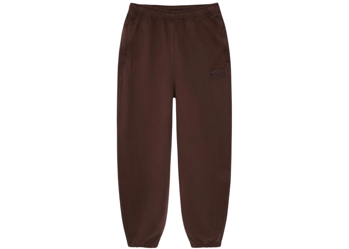 Stussy x Nike Stone Washed Fleece Pant (FW25) Dark Cinder - 1