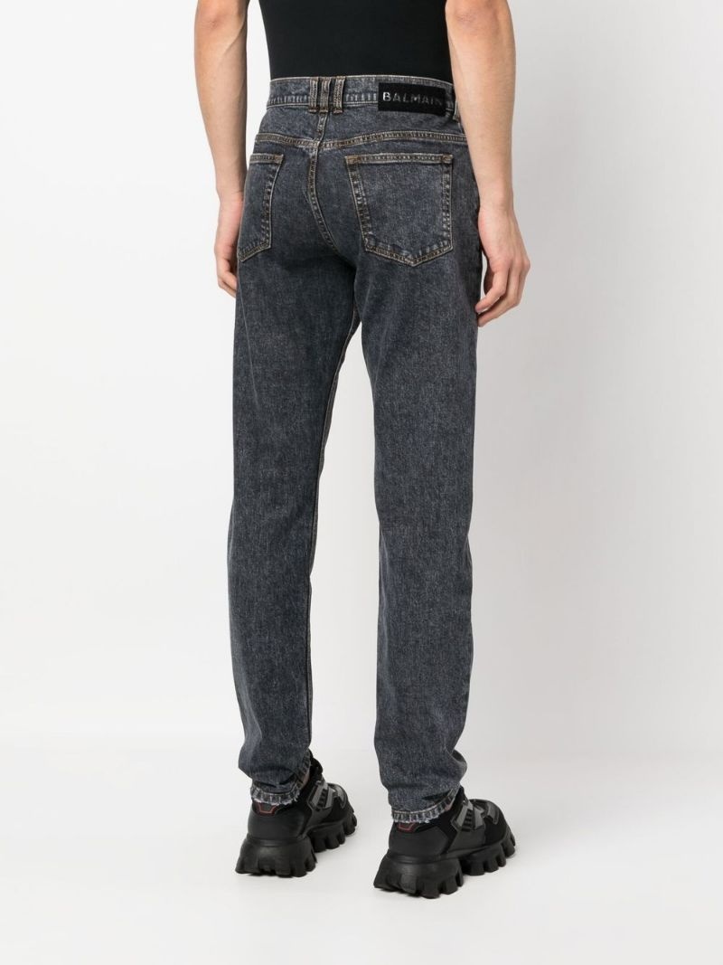 regular-leg mid-rise jeans - 4