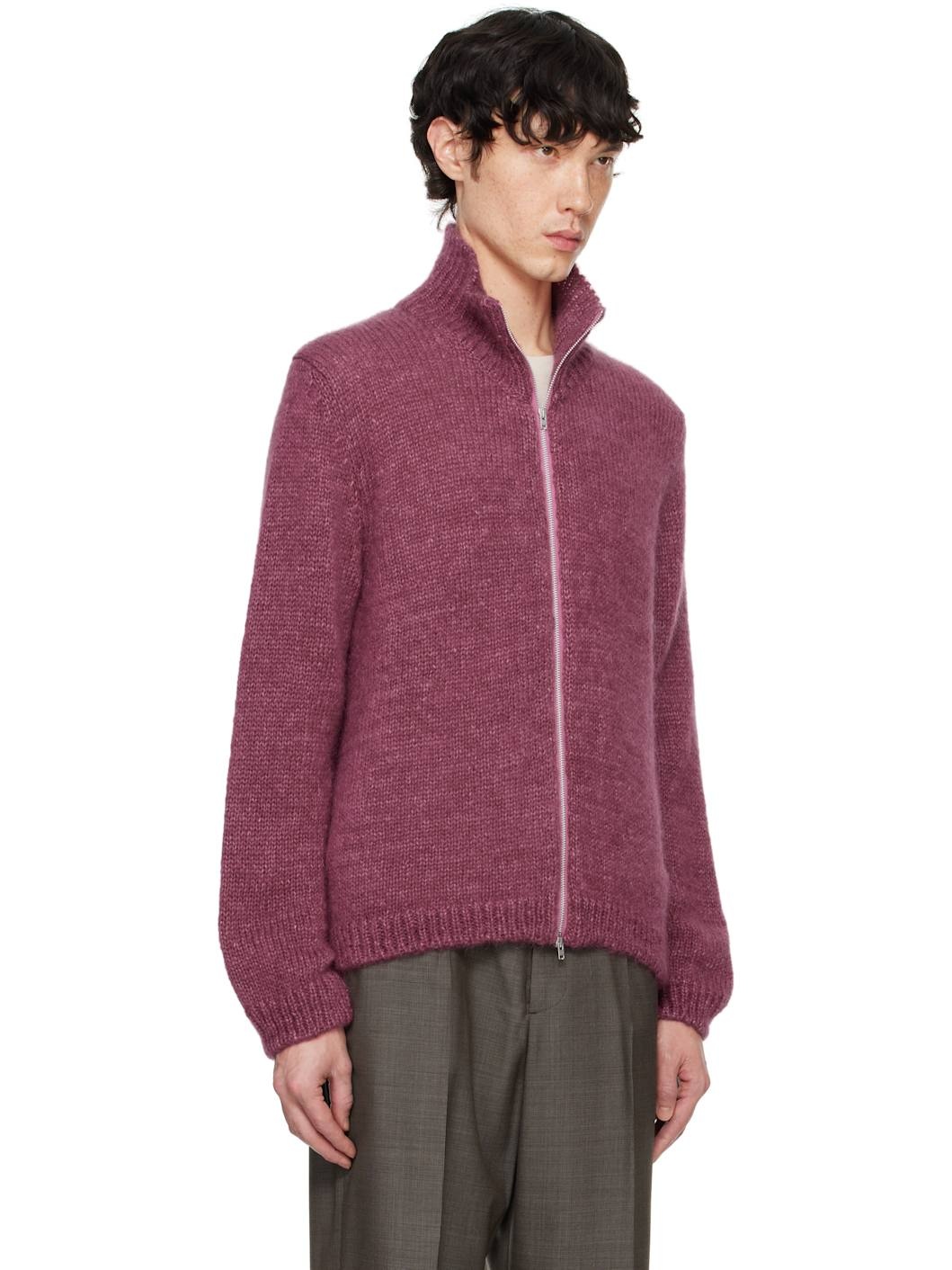 Pink Float Funnel Sweater - 2
