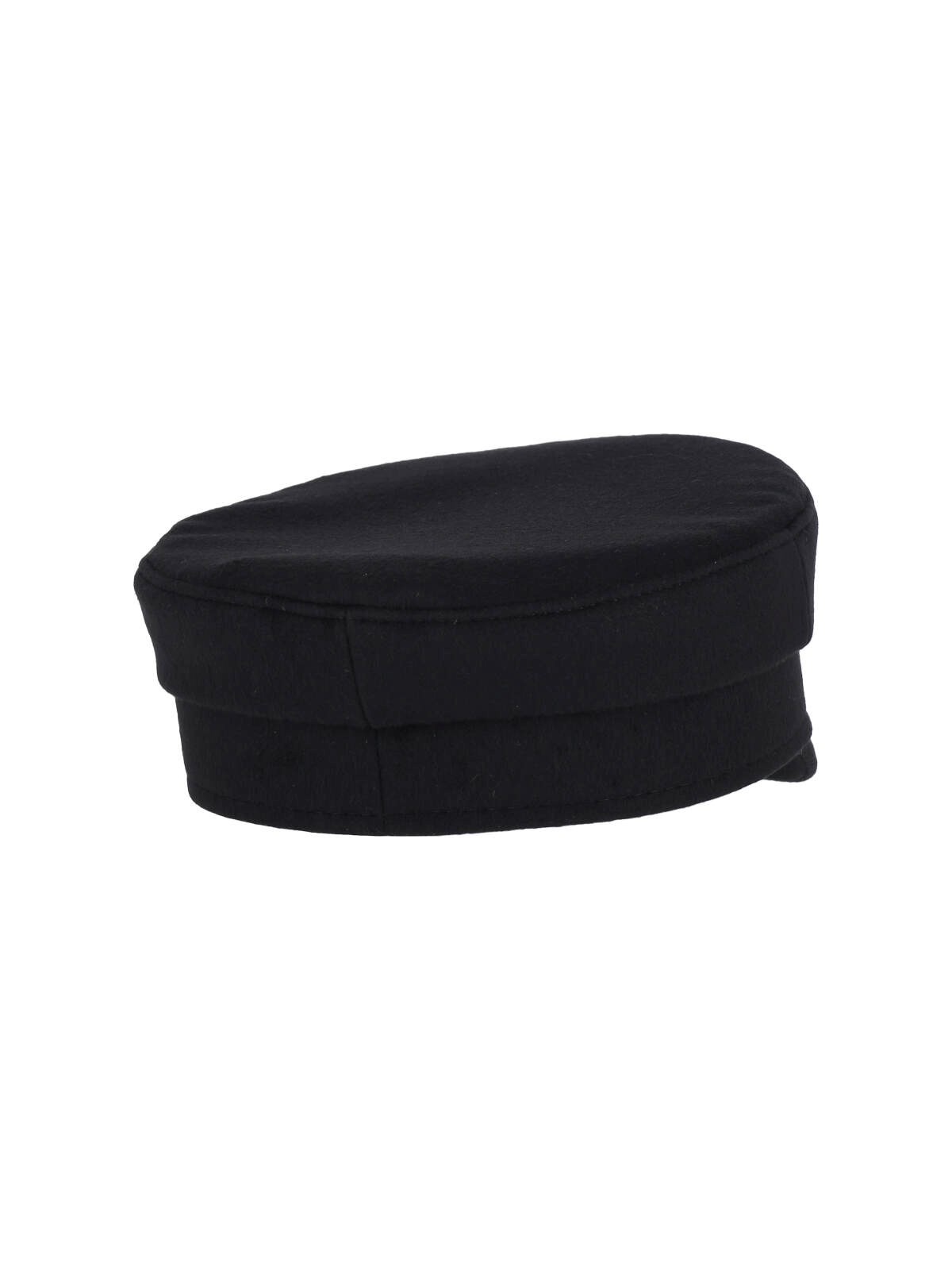 WOOL HAT WITH 'BAKER BOY' BROOCH - 2