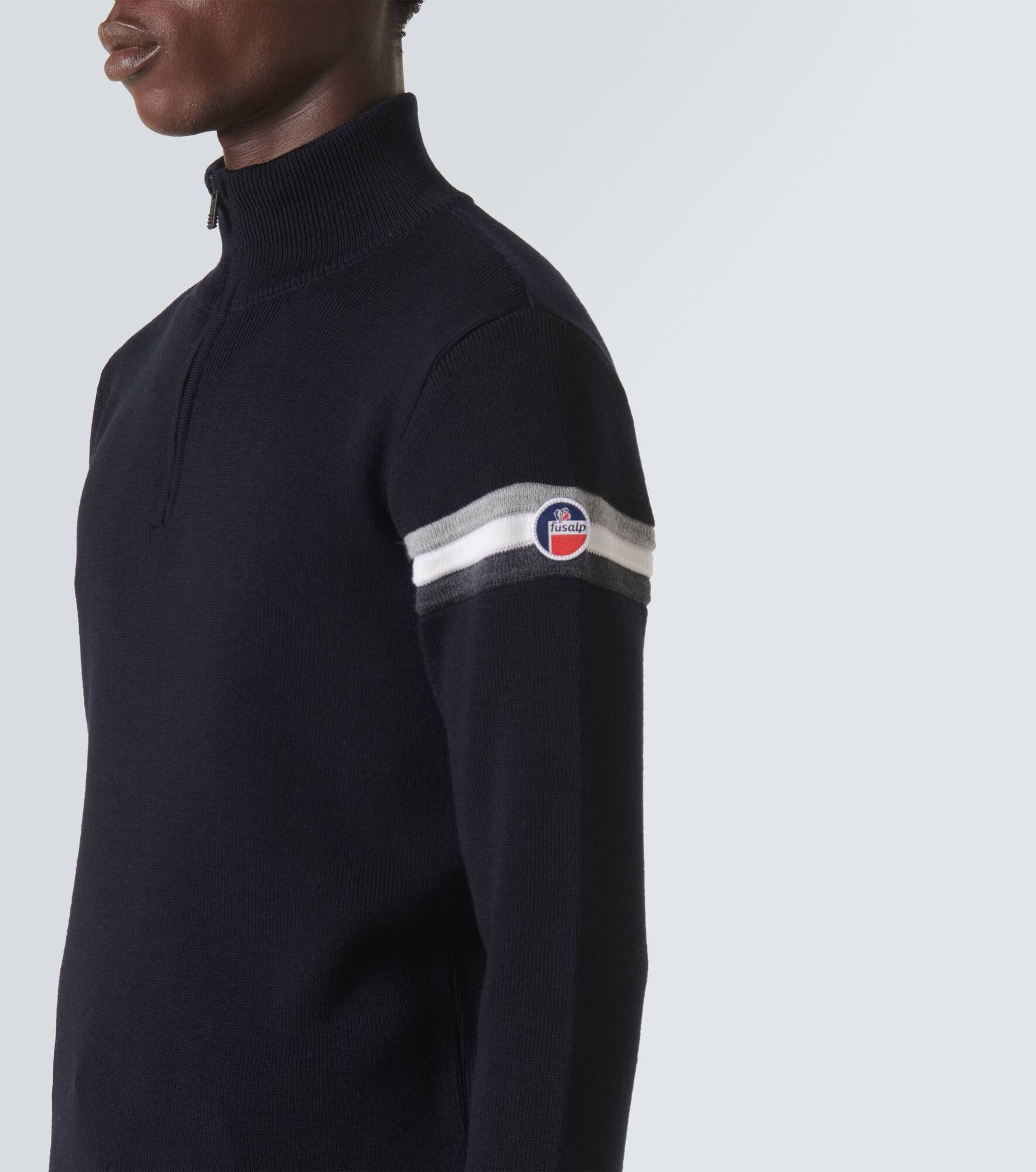 Wengen IV wool half-zip sweater - 5